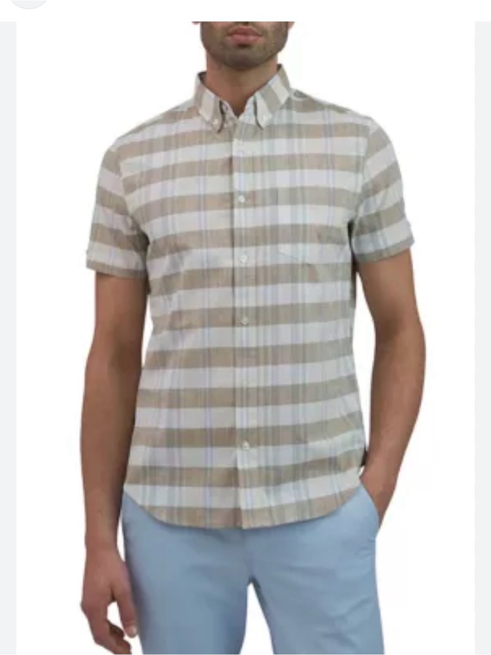 Ben Sherman Plaid Buttondown shirt L